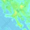 La Maison Neuve topographic map, elevation, terrain