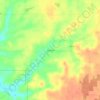 Swanville topographic map, elevation, terrain