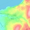 Ballyvoy topographic map, elevation, terrain