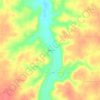 Speed topographic map, elevation, terrain