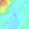 Malumpati Cold Spring topographic map, elevation, terrain