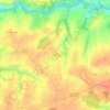 La Brosse topographic map, elevation, terrain