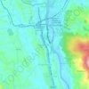 Meewathura topographic map, elevation, terrain