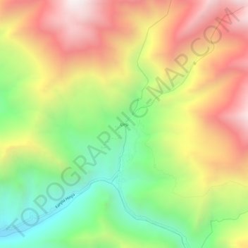 Ursi topographic map, elevation, terrain