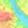 Marlow topographic map, elevation, terrain
