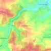 Luckenpaint topographic map, elevation, terrain