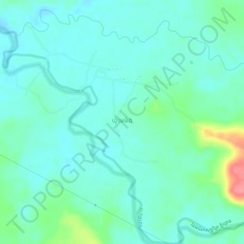 Memang topographic map, elevation, terrain