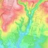 Justo Rufino Barrios topographic map, elevation, terrain
