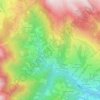 Plazza topographic map, elevation, terrain
