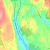 Honey Hill topographic map, elevation, terrain