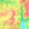 Logne topographic map, elevation, terrain