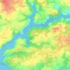 Kermeur Bihan topographic map, elevation, terrain