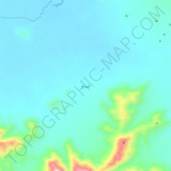 Al Martakh topographic map, elevation, terrain