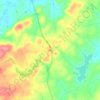 Delta topographic map, elevation, terrain