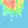 Skudeneshavn topographic map, elevation, terrain