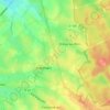 Le Calvaire de Preux topographic map, elevation, terrain