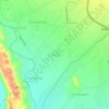 Pindangan topographic map, elevation, terrain