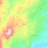 Colombia topographic map, elevation, terrain