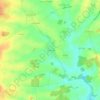 Les Marlots topographic map, elevation, terrain