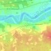 Upper Coverdale topographic map, elevation, terrain