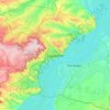 Saratov topographic map, elevation, terrain