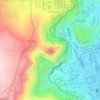 Cerro Azoguine topographic map, elevation, terrain