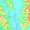 Ponte d'Arbia topographic map, elevation, terrain