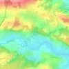 Le Chat topographic map, elevation, terrain