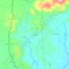 Talahib topographic map, elevation, terrain