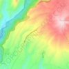 Rumbia topographic map, elevation, terrain