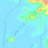 Ilhota topographic map, elevation, terrain