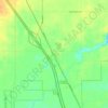 Alger topographic map, elevation, terrain