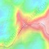 Aqabat Tībat topographic map, elevation, terrain