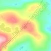 Gråhøin topographic map, elevation, terrain