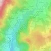 Vouan topographic map, elevation, terrain