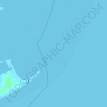 Boca de Sebastapol topographic map, elevation, terrain