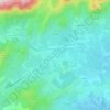 Sainte-Lucie de Porto-Vecchio topographic map, elevation, terrain