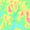 Dime topographic map, elevation, terrain