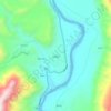 Jaglot topographic map, elevation, terrain