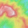 Mount Hebo topographic map, elevation, terrain