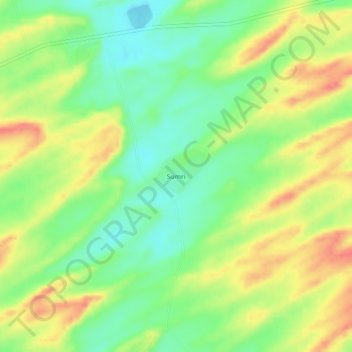 Sumri topographic map, elevation, terrain