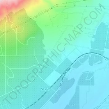 Kenney Grove Park topographic map, elevation, terrain