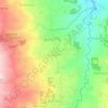 Cisurupan topographic map, elevation, terrain