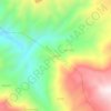 Kami topographic map, elevation, terrain