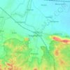 Tanggungharjo topographic map, elevation, terrain