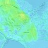 Kadoelen topographic map, elevation, terrain