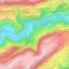 La Cernie Dessus topographic map, elevation, terrain