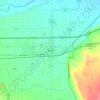 Brush topographic map, elevation, terrain