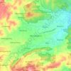 Wonosegoro topographic map, elevation, terrain