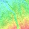 Luksuhin Dam topographic map, elevation, terrain